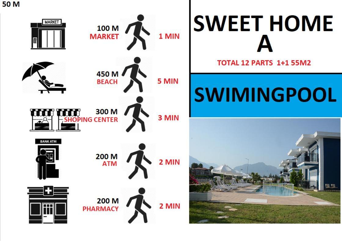 Sweet Home Kemer Apartments Extérieur photo